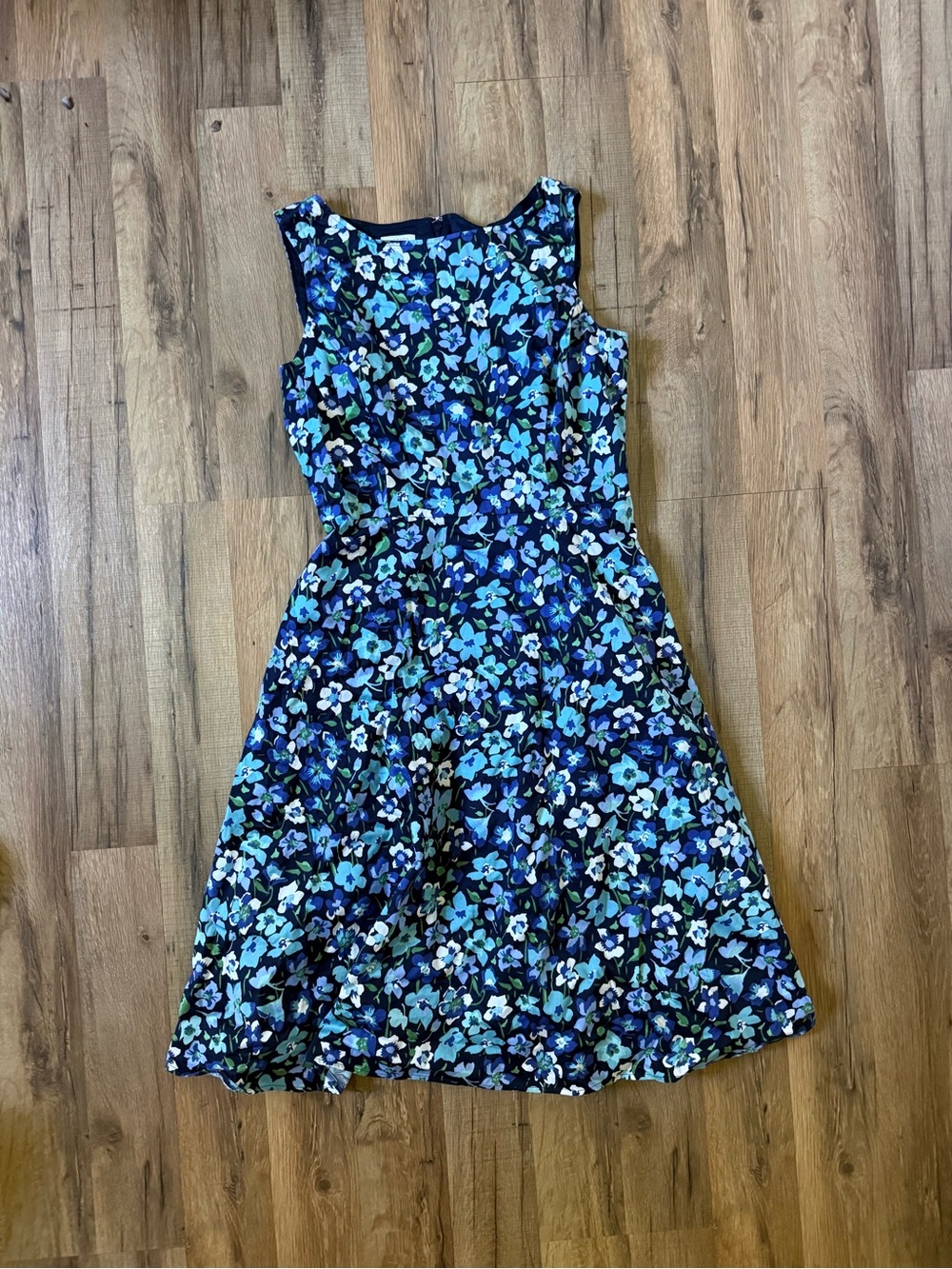 Floral cotton dress